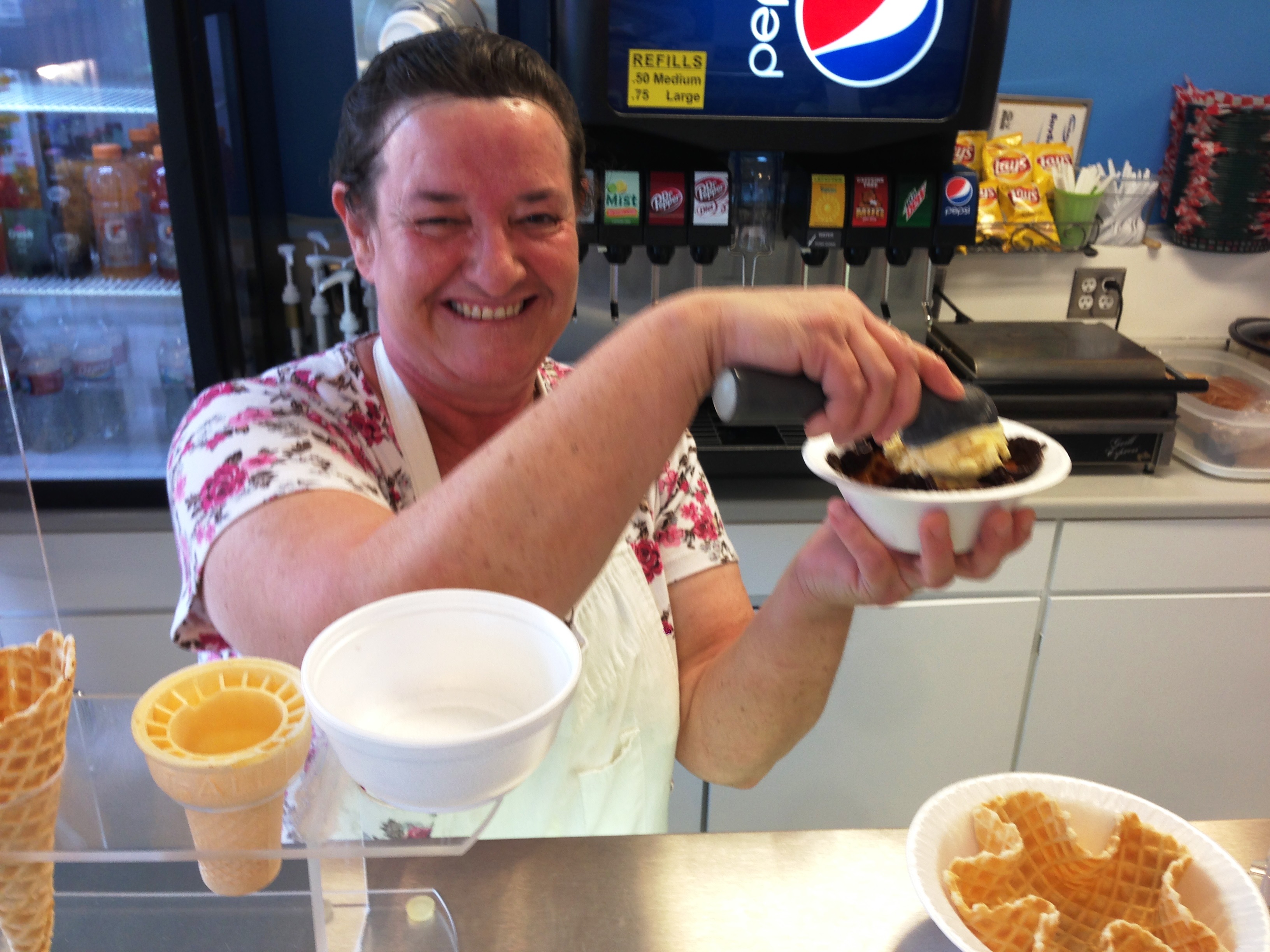 Downtown Branson Smacker’s Ice Cream Parlor